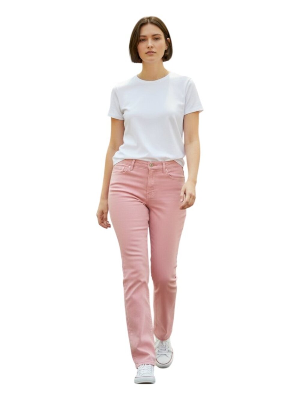 NWT Daze Denim LoverGirl Mid-Rise Roller Pants Just Right Fit Sz 4/27